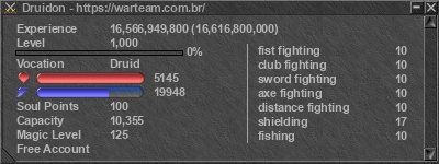 Signature for player Druidon