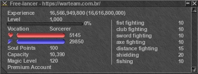 Signature for player Free-lancer